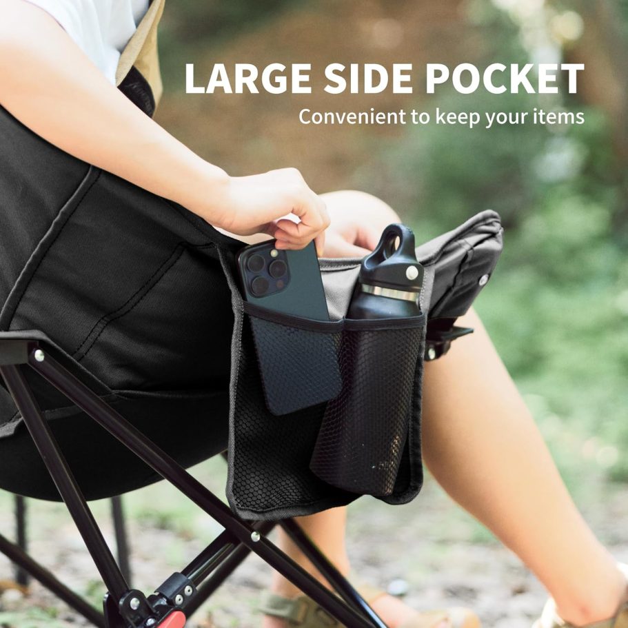 Naturehike Quilted Camping Chair with Padded Seat - Image 8